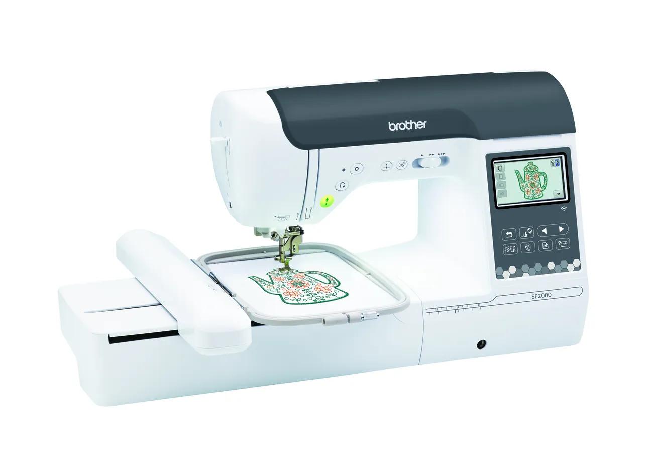 Brother SE2000 sewing and embroidery machine, official product photo